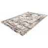 Tapis vintage avec effet 3D gris rectangle Burundi