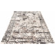 Tapis vintage avec effet 3D gris rectangle Burundi