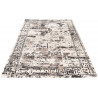 Tapis vintage avec effet 3D gris rectangle Burundi