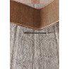 Tapis naturel en laine lavable en machine Steppe