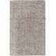 Tapis uni naturel en laine lavable en machine Tundra