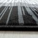 Tapis contemporain rayé intérieur rectangle Brabanter