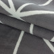 Tapis scandinave graphique gris pour salon Bouvreuil