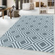 Tapis scandinave géométrique intérieur Corneille