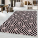 Tapis scandinave géométrique intérieur Corneille