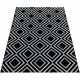 Tapis scandinave géométrique intérieur Corneille