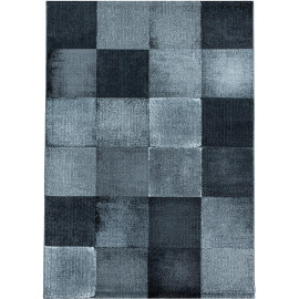 Tapis moderne cubique de salon rectangle Epervier