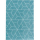 Tapis graphique de salon scandinave Linotte