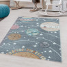 Tapis pour chambre bébé rectangle Nuit