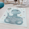 Tapis à courtes mèches pour enfant Bébé Dino