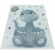 Tapis à courtes mèches pour enfant Bébé Dino