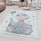 Tapis à courtes mèches pour enfant Bébé Dino