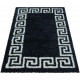 Tapis baroque shaggy rectangle de salon Martinet