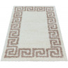 Tapis baroque shaggy rectangle de salon Martinet