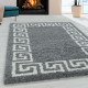 Tapis baroque shaggy rectangle de salon Martinet