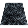Tapis moderne graphique pour salon Abyssin