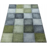 Tapis design rayé pour salon Snow