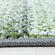 Tapis design rayé pour salon Snow