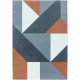 Tapis intérieur design effet 3D Tempo
