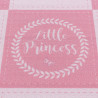 Tapis antidérapant rose pour fille Princess