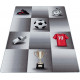 Tapis enfant antidérapant football Storado