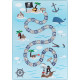 Tapis de jeu pour fille et garçon Whale