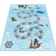 Tapis de jeu pour fille et garçon Whale