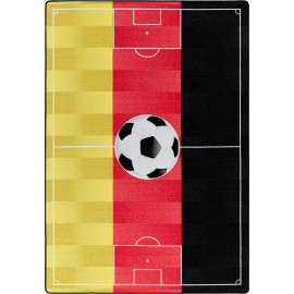Tapis enfant de jeu football Red