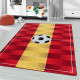 Tapis de jeu football pour enfant Yellow