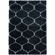 Tapis shaggy baroque rectangulaire Lokalt