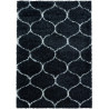 Tapis shaggy baroque rectangulaire Lokalt