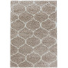 Tapis shaggy baroque rectangulaire Lokalt