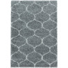 Tapis shaggy baroque rectangulaire Lokalt