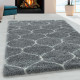 Tapis shaggy baroque rectangulaire Lokalt