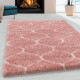 Tapis shaggy baroque rectangulaire Lokalt