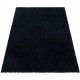 Tapis shaggy design uni rectangulaire Gadol