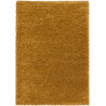 Tapis shaggy design uni rectangulaire Gadol