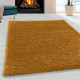 Tapis shaggy design uni rectangulaire Gadol