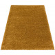 Tapis shaggy design uni rectangulaire Gadol