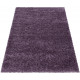 Tapis shaggy design uni rectangulaire Gadol