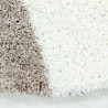 Tapis shaggy design rond Like