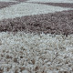 Tapis shaggy design rond Like