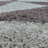 Tapis shaggy design rond Like