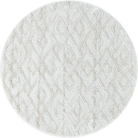 Tapis scandinave rond Saloda