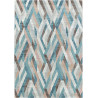 Tapis scandinave rectangulaire à courtes mèches Filin