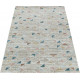 Tapis scandinave rectangulaire pour salon Rade