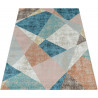 Tapis multicolore design pour salon Poupi