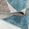 Tapis multicolore design pour salon Poupi