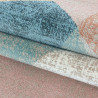 Tapis multicolore design pour salon Poupi