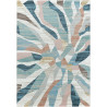 Tapis design multicolore rectangulaire Modern
